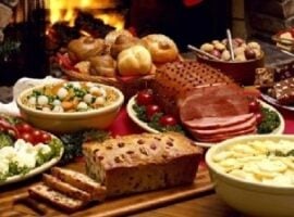 Cibo a tavola
