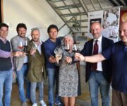 da_sinistra_Gianluca_Spagnolo_-_Roberto_Strippoli_-_Stafano_DOnghia_-_Antonio_Di_Nunno_-_Vittoria_Cisonno_-_Beppe_Schino_-_Pietro_Zito