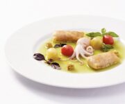 Pomodori_moscardini_e_croccante_di_cannella