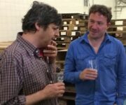 Claudio_con_Sander_Kobes_di_Oersoep_durante_un_viaggio_in_Olanda_