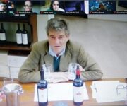 Filippo_Mazzei_durante_il_tasting__digitale_con_i_due_Nero_dAvola