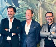 I soci di Amc Vini, Massimo Gianolli, Antoine Leccia, Corrado Mapelli