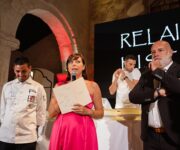 Monica Caradonna e Giorgio Diana con il direttore dell'Histò – ph wearefactory