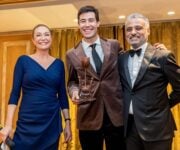 Tessa Gelisio, Gabriele Gorelli e Hosam Eldin Abou Eleyoun