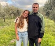 Nikolas Resin con la moglie Waiata