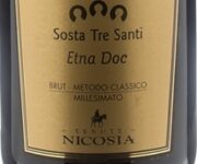 L’etichetta di Sosta Tre Santi