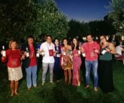 Ospiti di una edizione passata del Wine & Grill Party a Villa neri