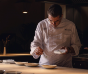 Nino Rossi, chef e patron di Qafiz, a Santa Cristina d’Aspromonte, in provincia di Reggio Calabria