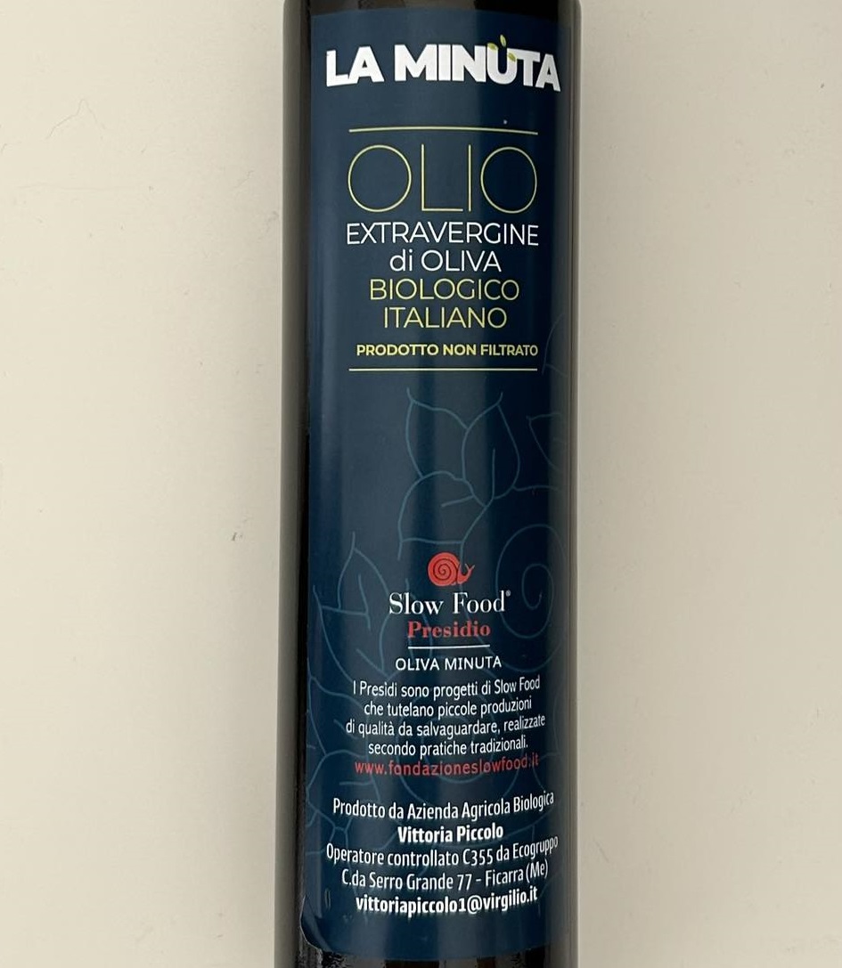 L’olio La Minuta Bio 2022