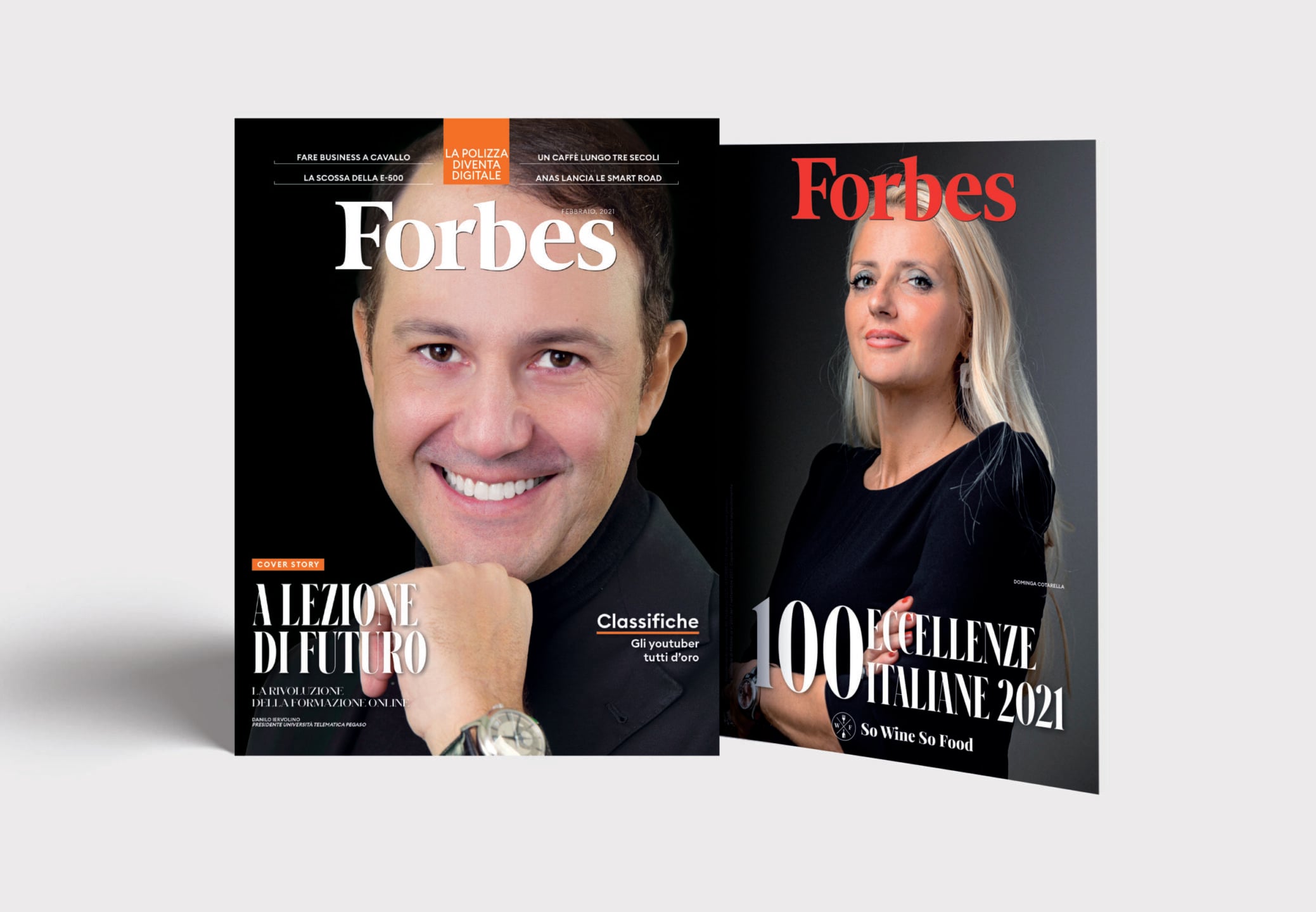 la copertina di Forbes