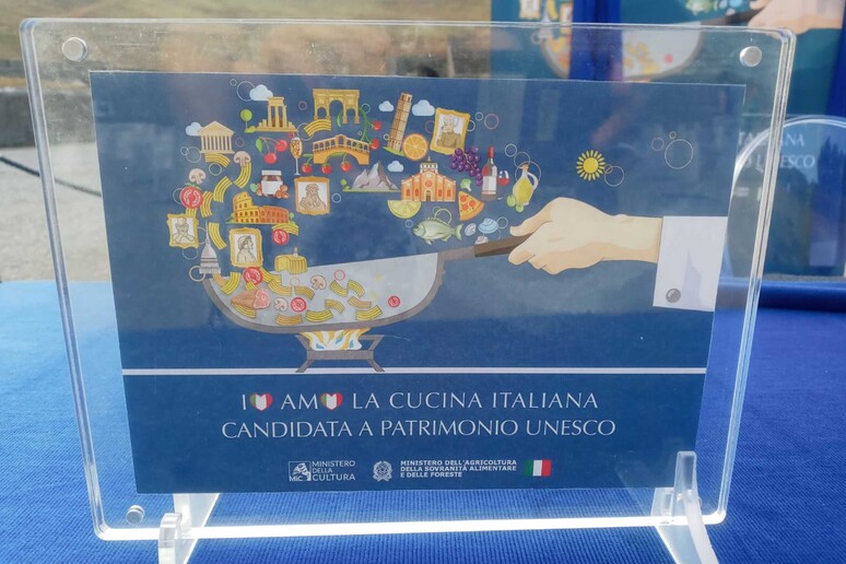 Il Logo unesco cucina italiana