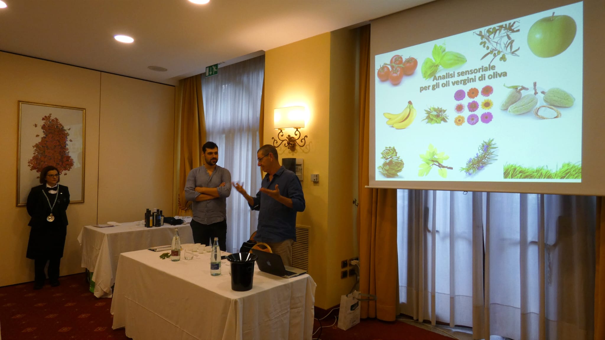 La prima masterclass d’olio a TG – ph Rosario Pusateri