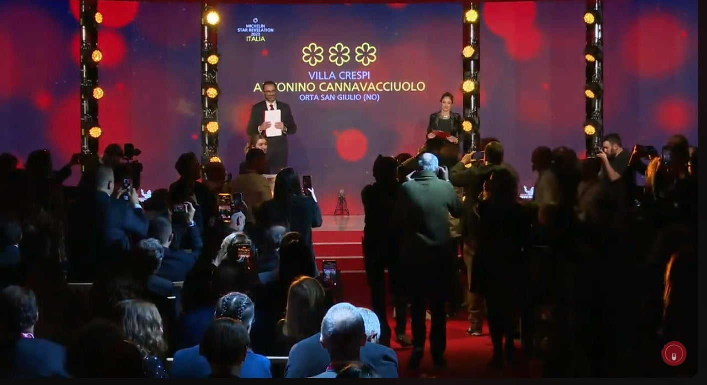 Un momento della cerimonia dello scorso anno