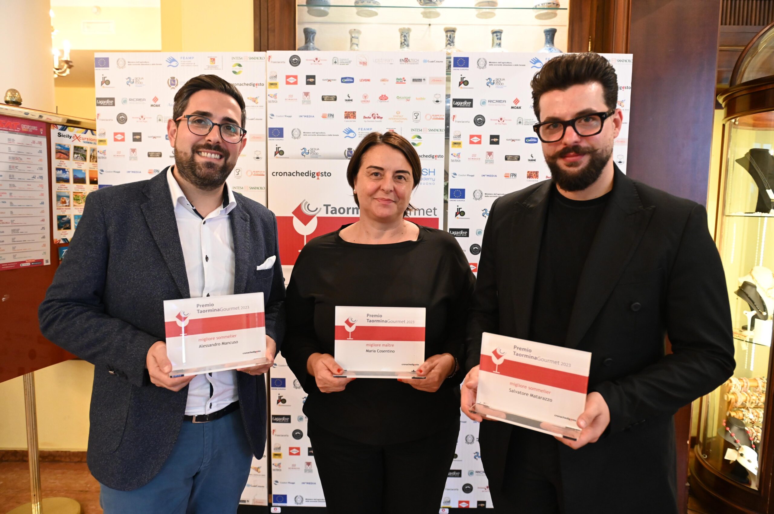 Alessandro Mancuso, Maria Cosentino e Salvatore Matarazzo