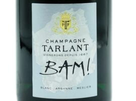 Champagne Blanc de Blancs Brut Nature Bam! di Tarlant