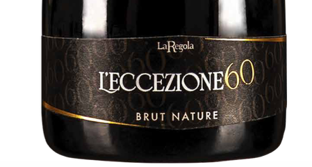 L’etichetta del Metodo Classico Nature L’Eccezione 2015