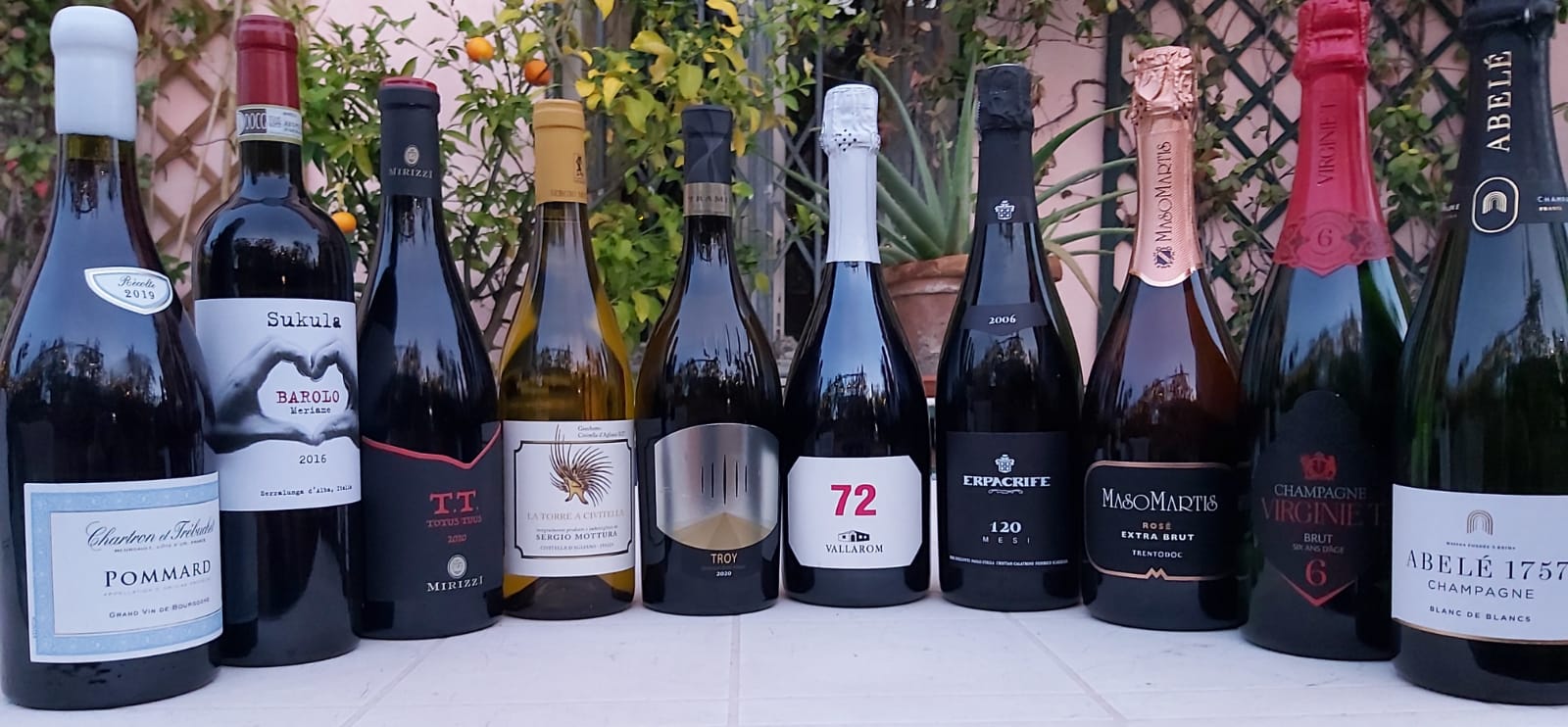 Le bottiglie consigliate