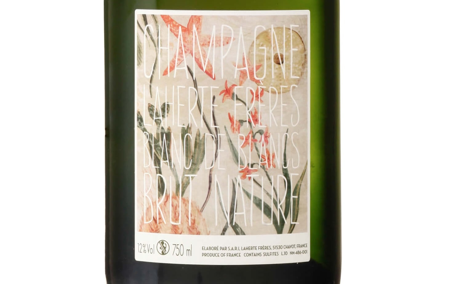 L’etichetta del Blanc de blanc brut nature