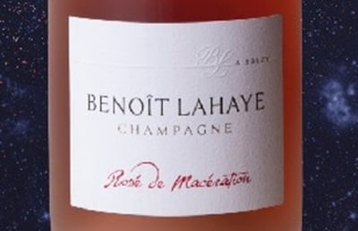 L’etichetta dello Champagne Rosé de Macération
