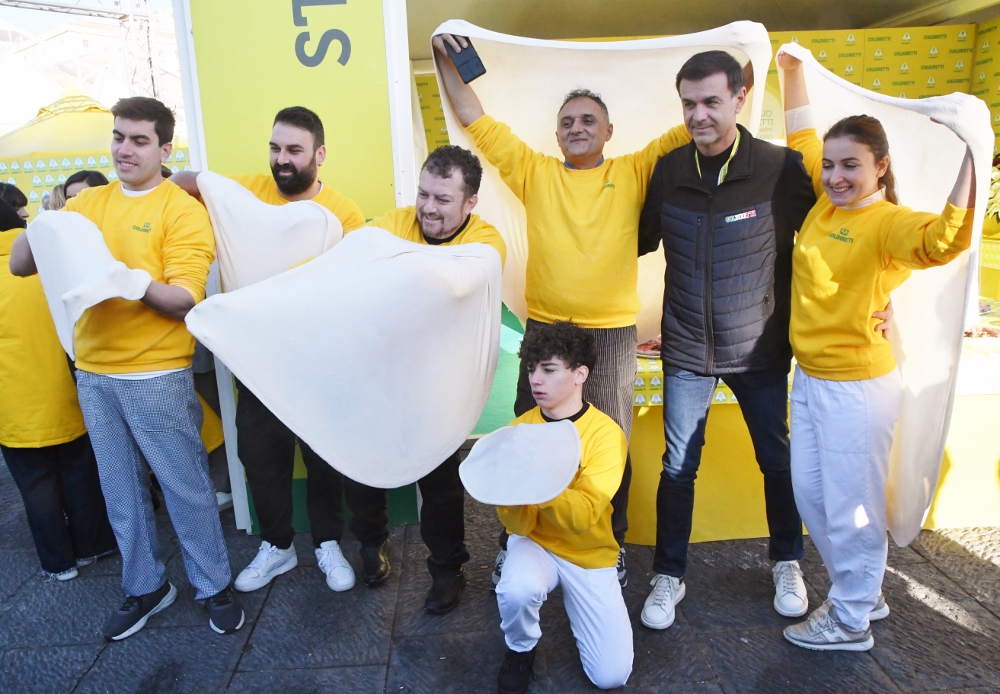 pizzaiuoli acrobatici