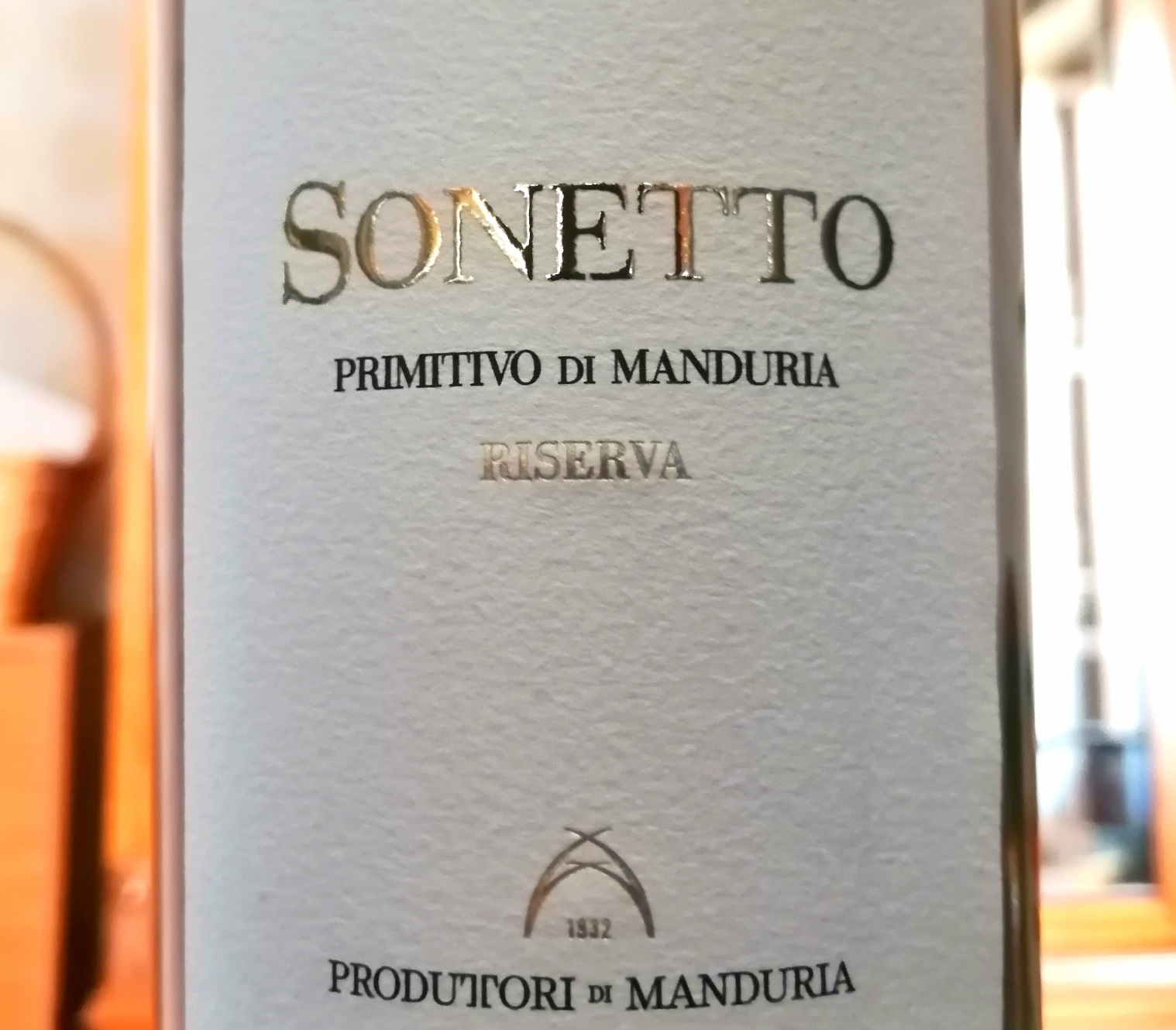 Etichetta del Sonetto 2017
