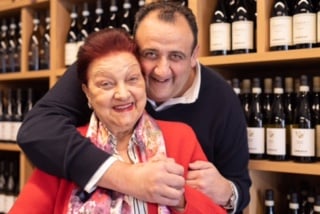 Rita Lodali con il figlio Walter