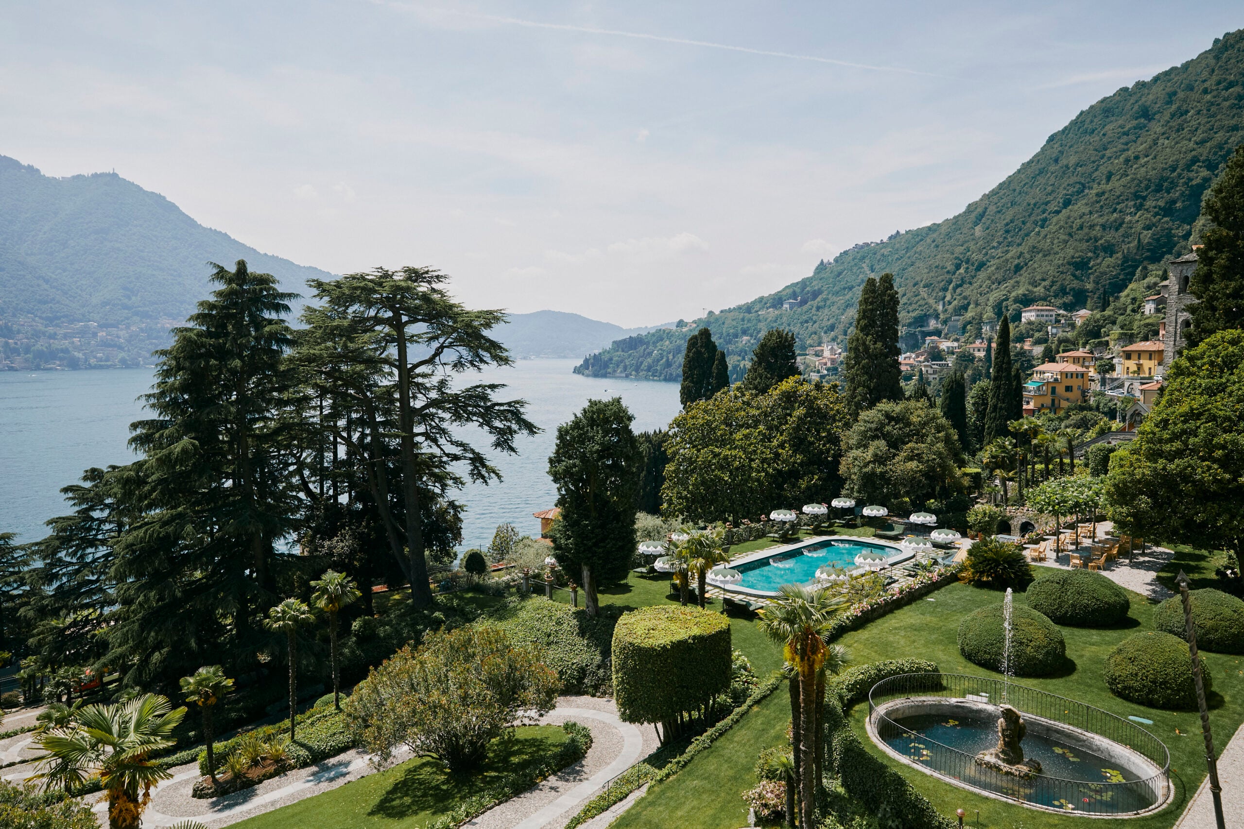 La vista sul lago da Passalacqua – ph Stefan Giftthaler