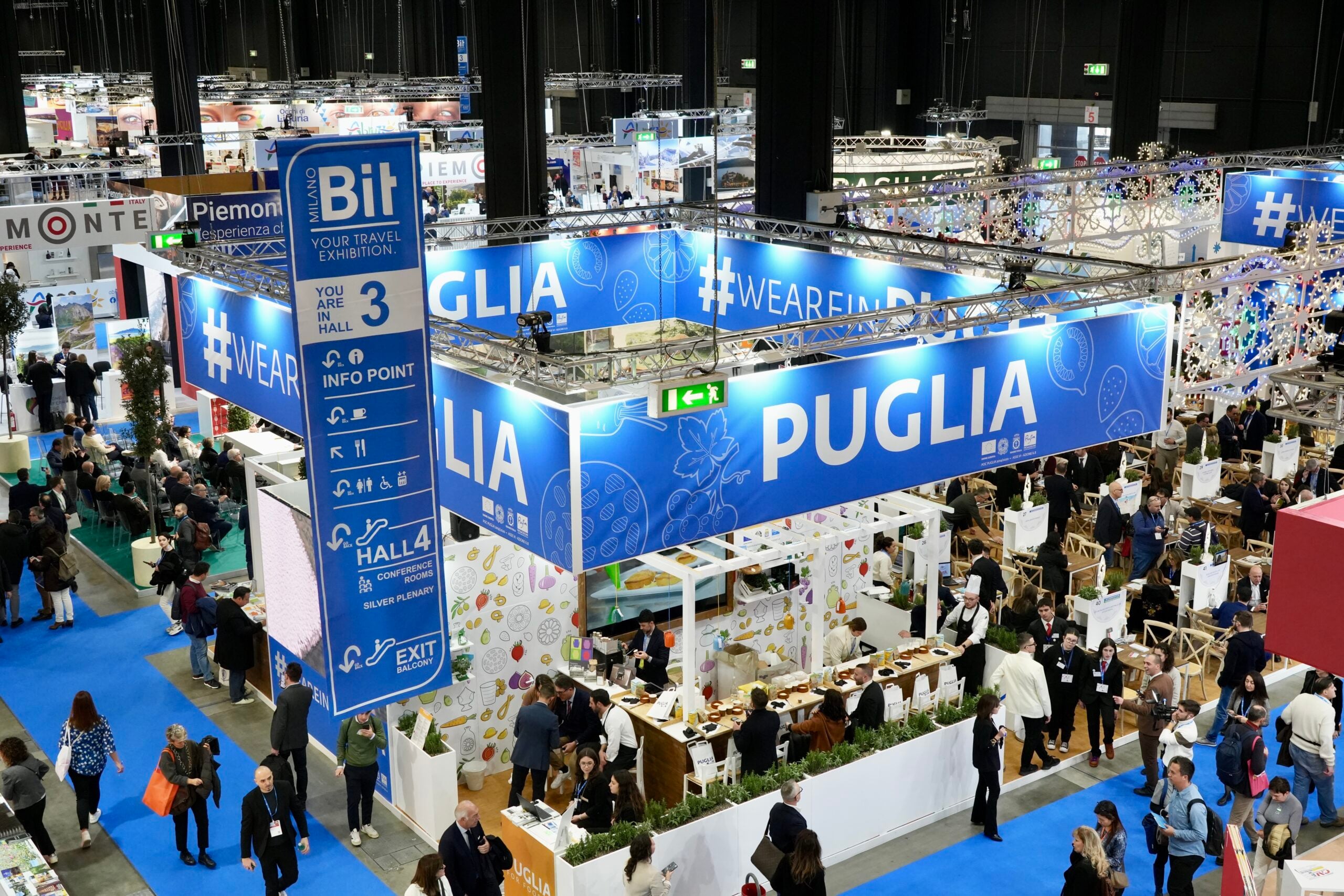 Il padiglione di Regione Puglia a BIT 2024