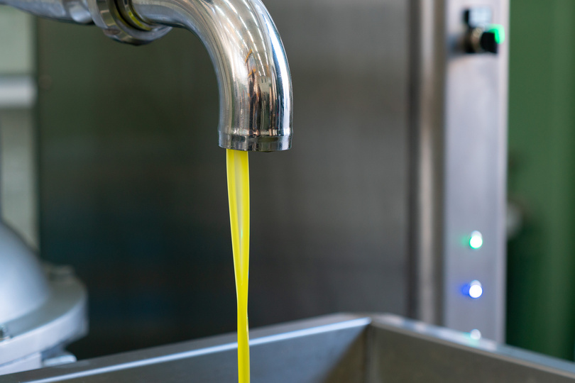 Olio appena franto