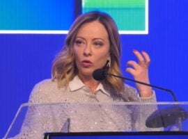 La presidente del Consiglio Giorgia Meloni