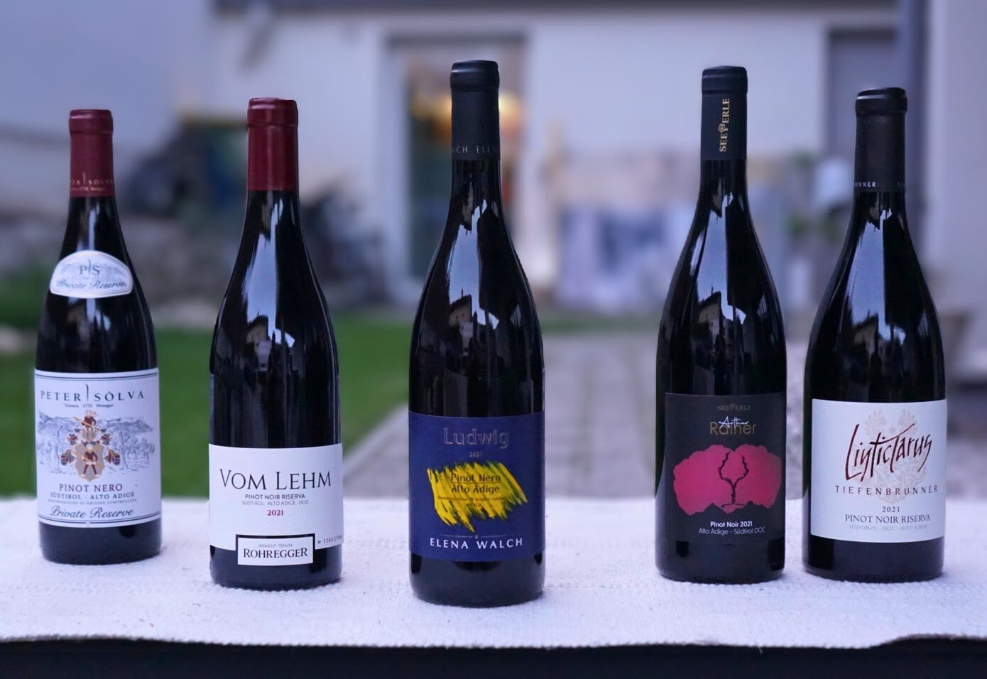 I Pinot Nero premiati al concorso