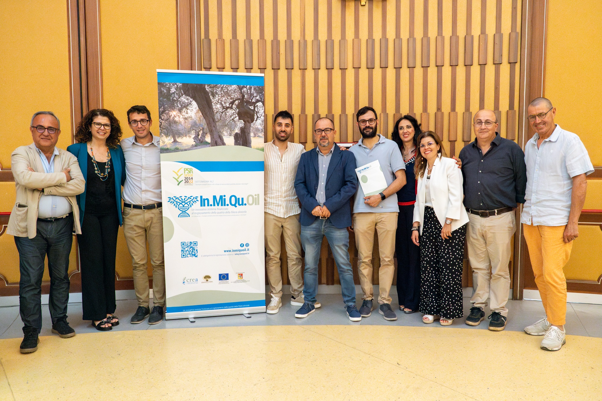 Immagini dal convegno sul progetto In.Mi.Qu.Oil