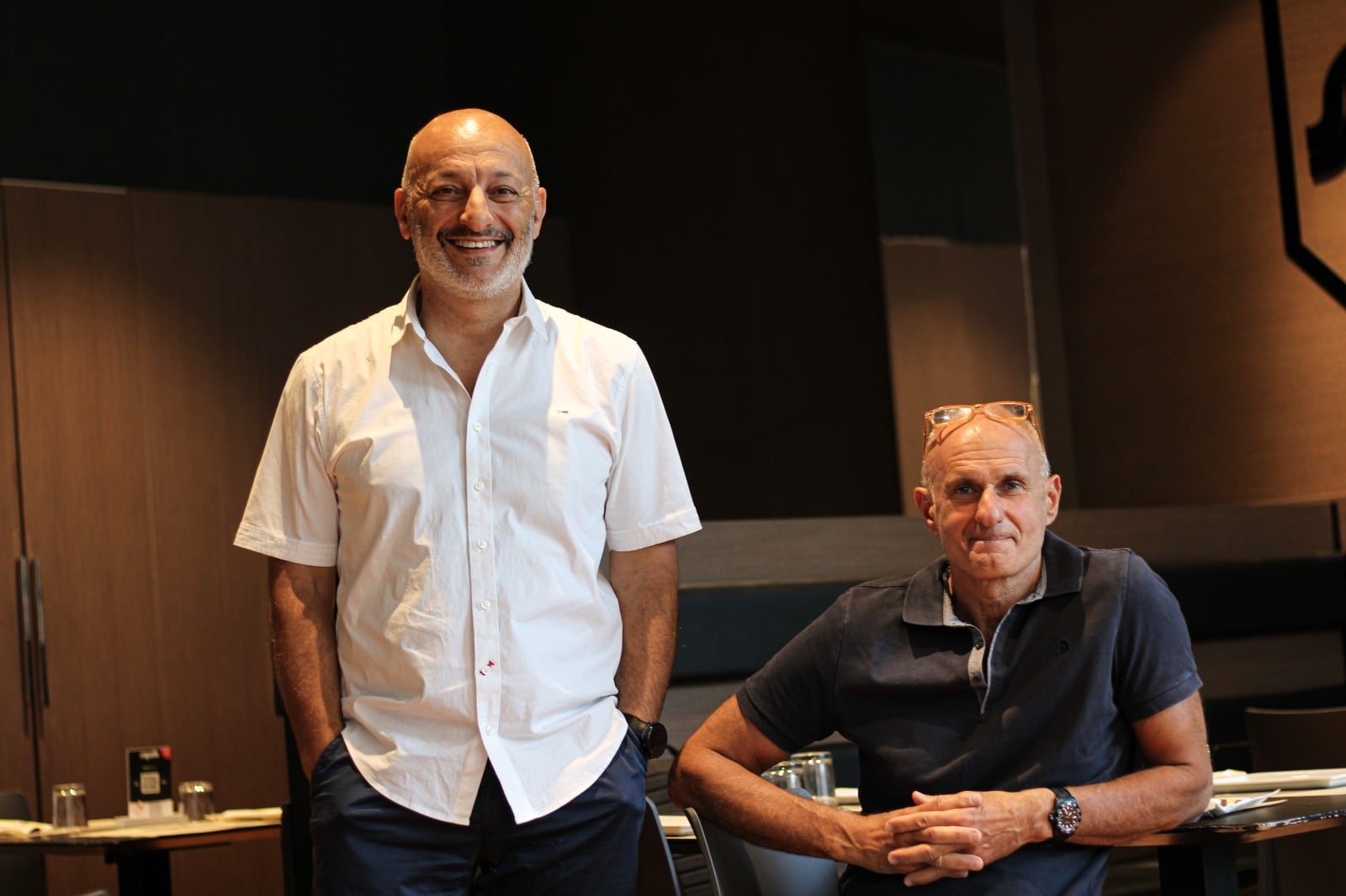 Da sinistra Mario Catania e Orazio Anfuso