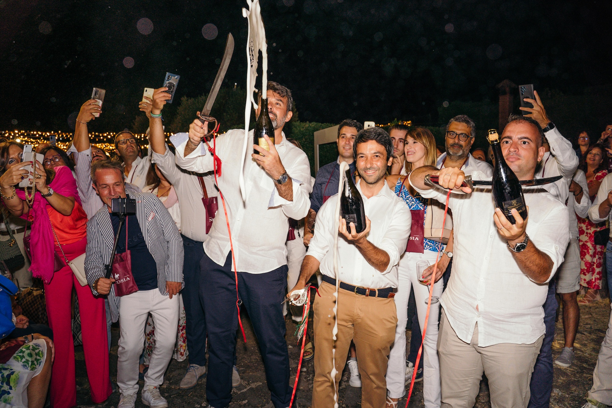 Immagini della scorsa edizione di “Bolle in Vigna”