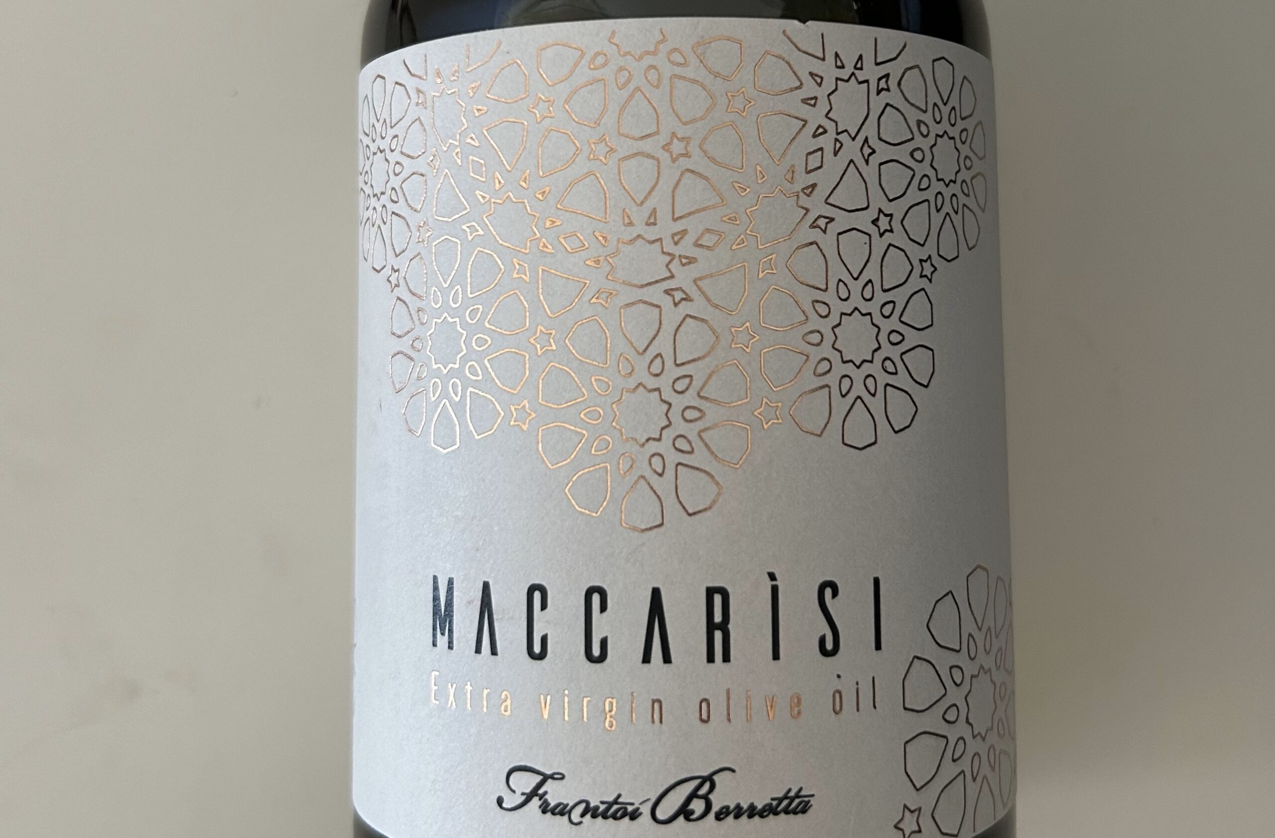 L’etichetta del Maccarisi 2023