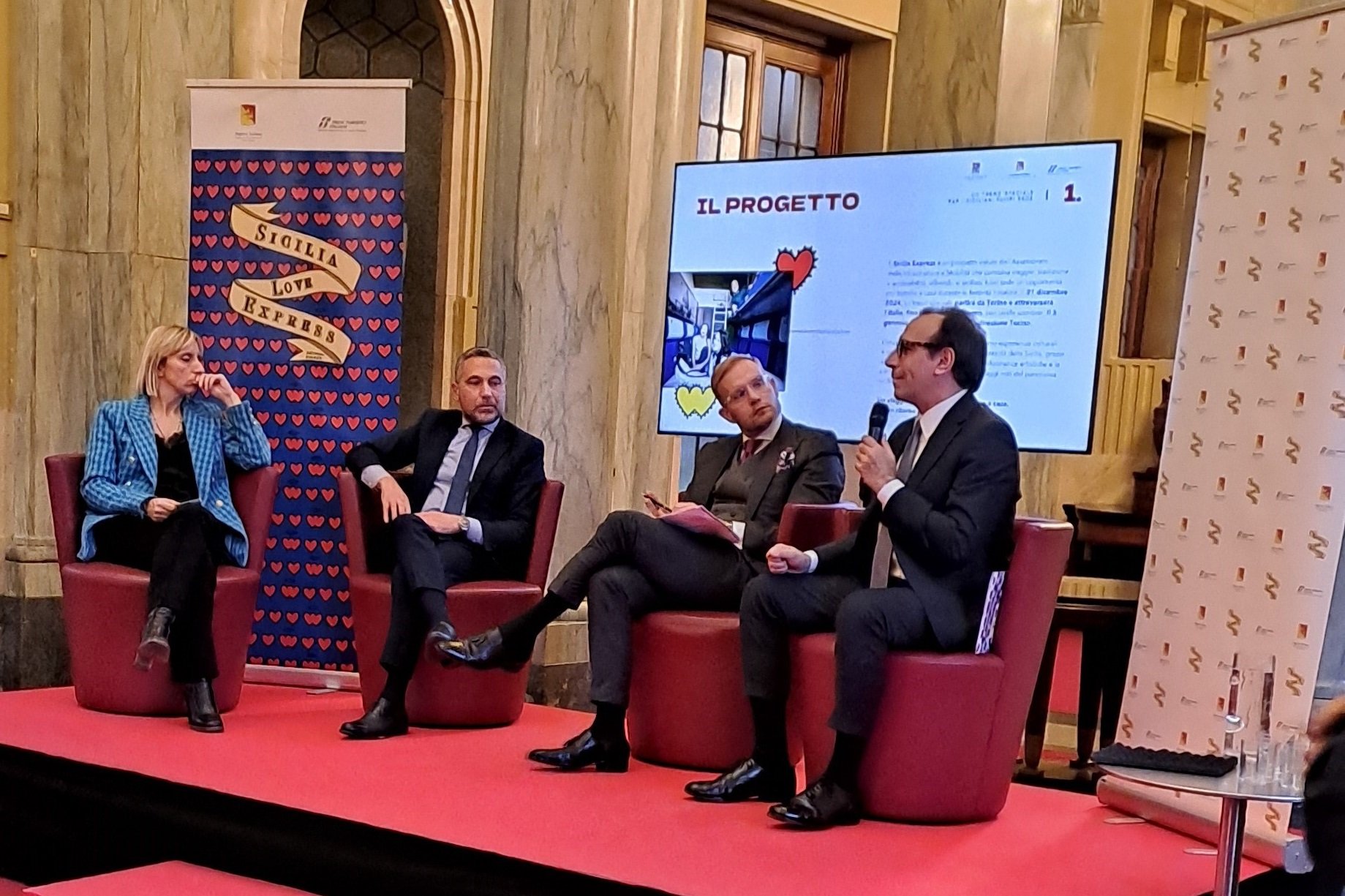Claudia Maria Terzi, Franco Lucente, Luigi Cantamessa, Alessandro Aricò