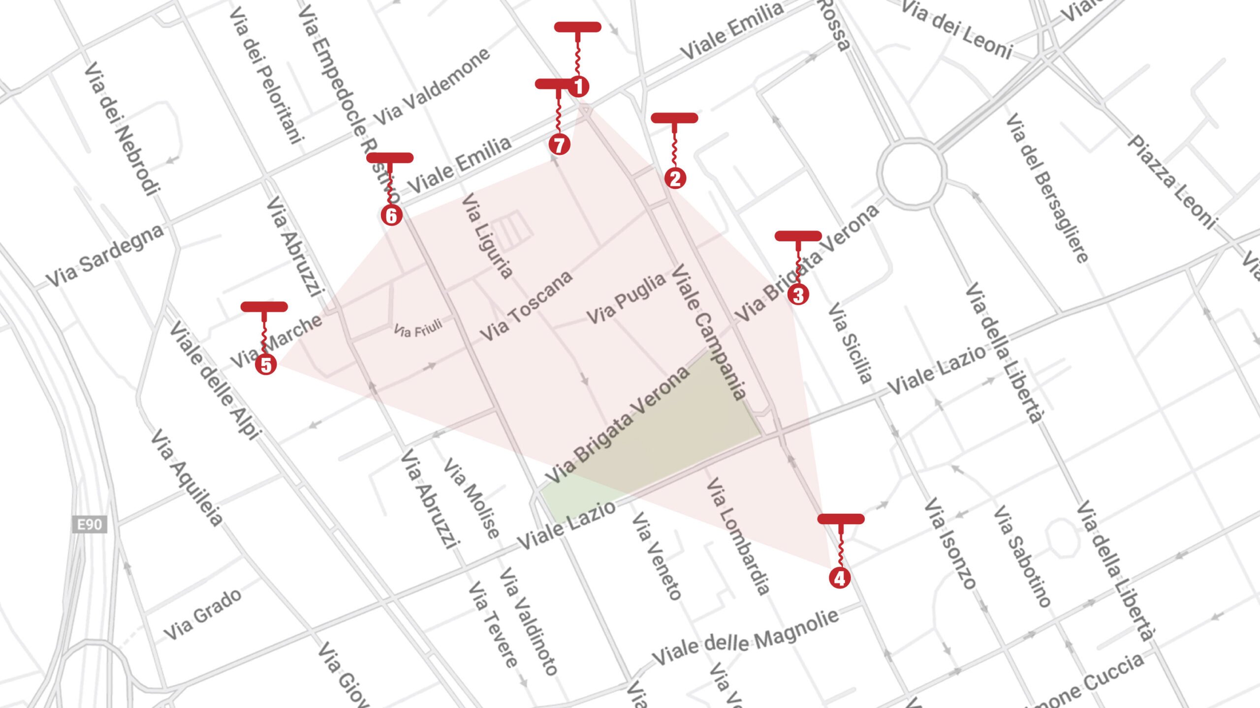 Il quadrilatero della bevuta di Palermo