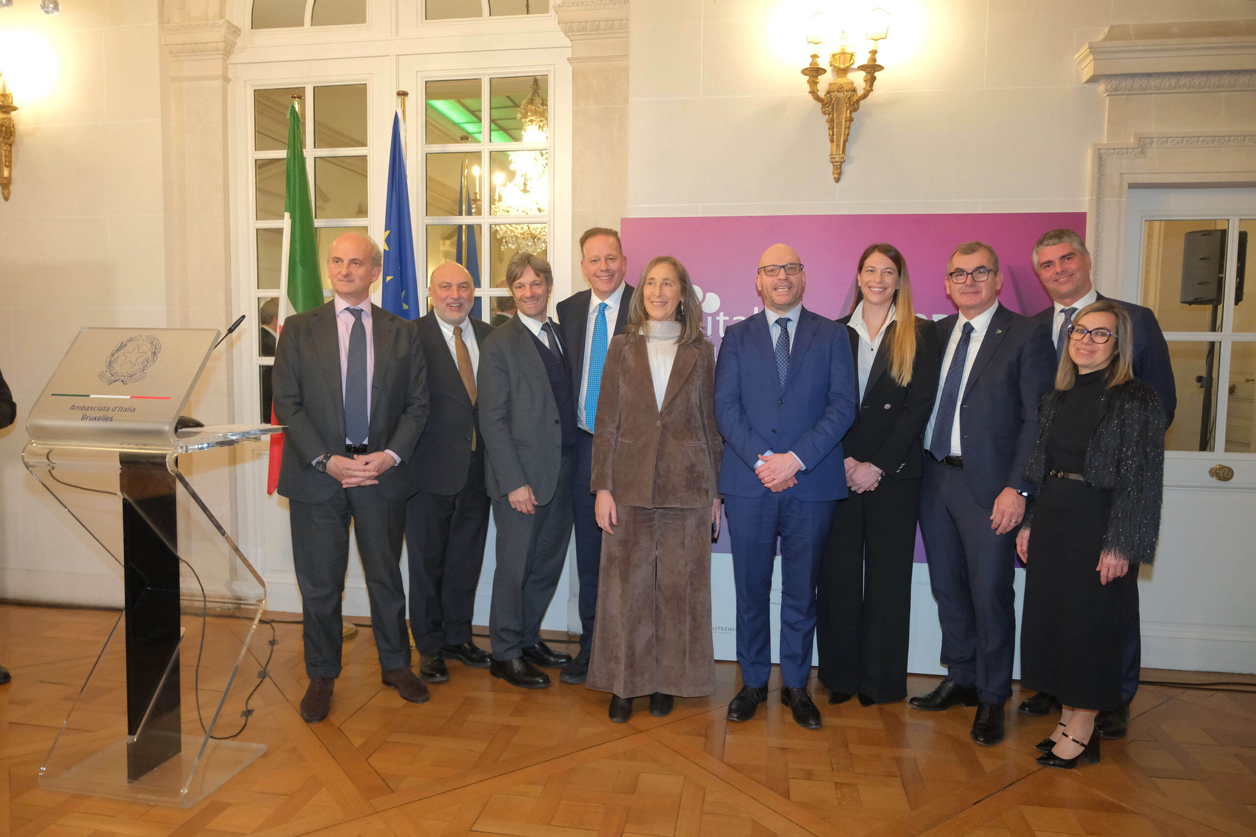 Immagini da Vinitaly Preview a Bruxelles – ph Ennevi VeronaFiere