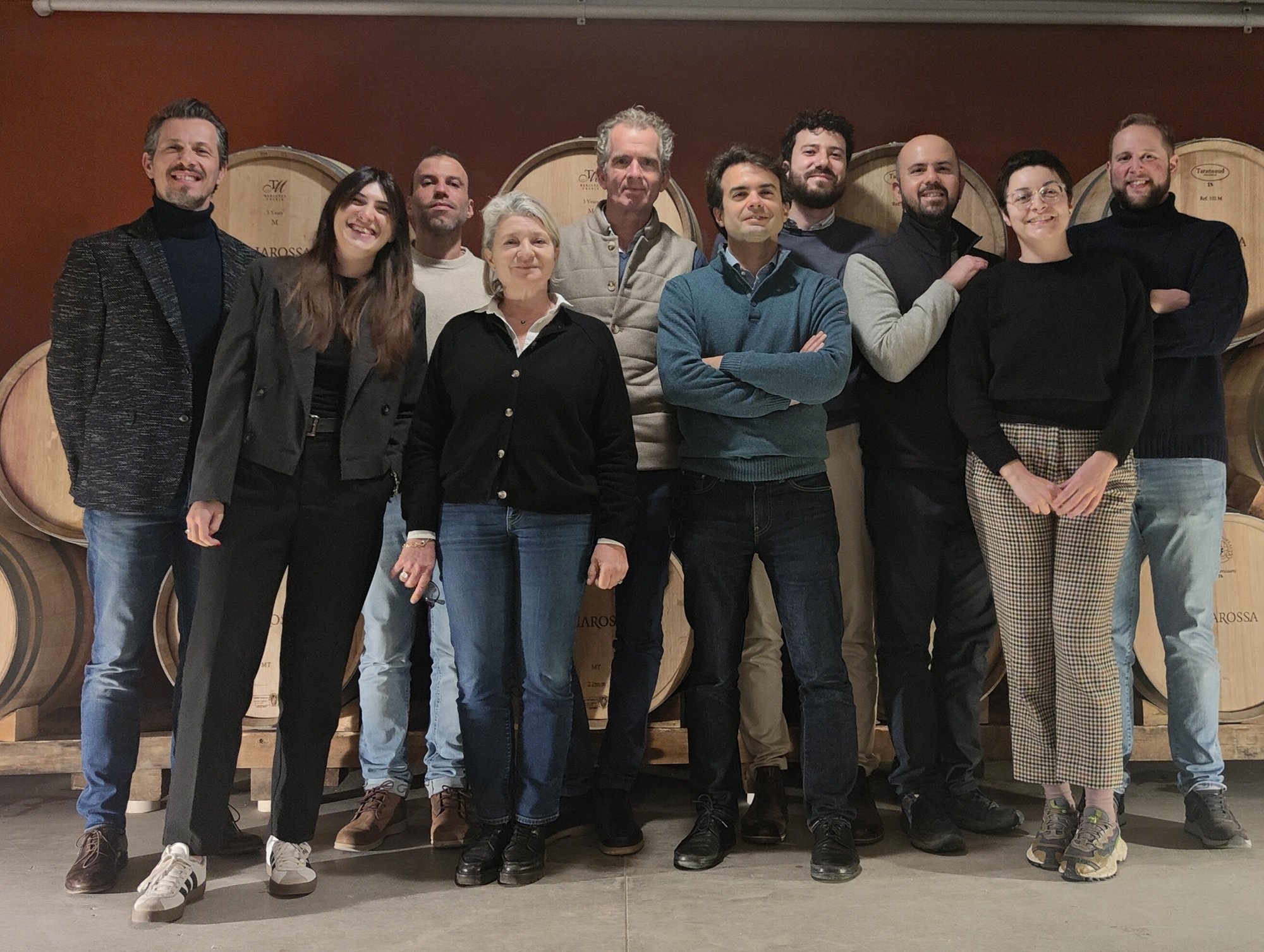 Caiarossa – Il team al completo