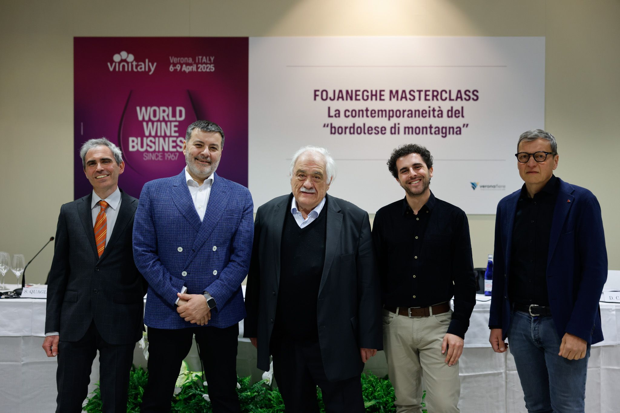 I protagonisti del Seminario Masi al Vinitaly 2025