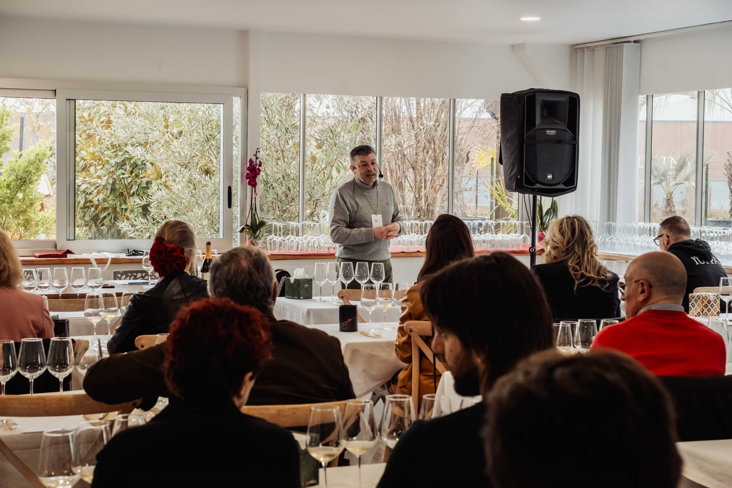 Una delle masterclass di Contrade dell’Etna edizione 2025