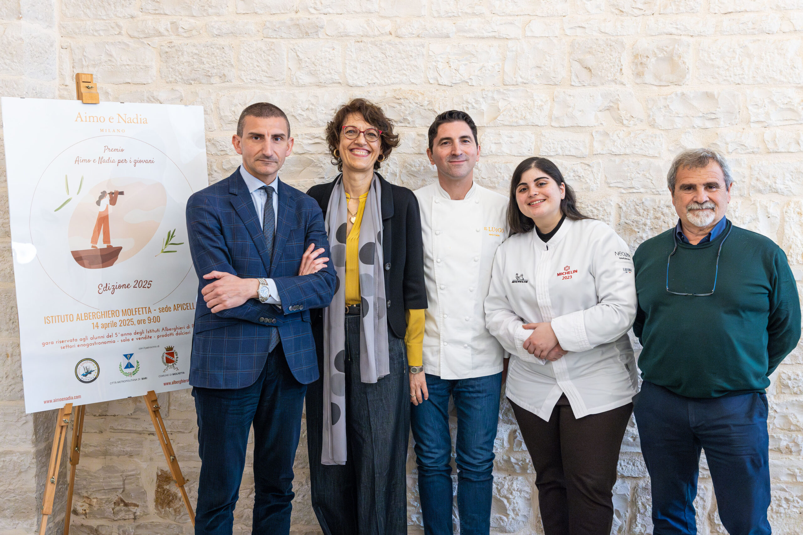 Giuseppe Cupertino, Stefania Moroni, Fabio Pisani, Solaika Marrocco, Sandro Romano