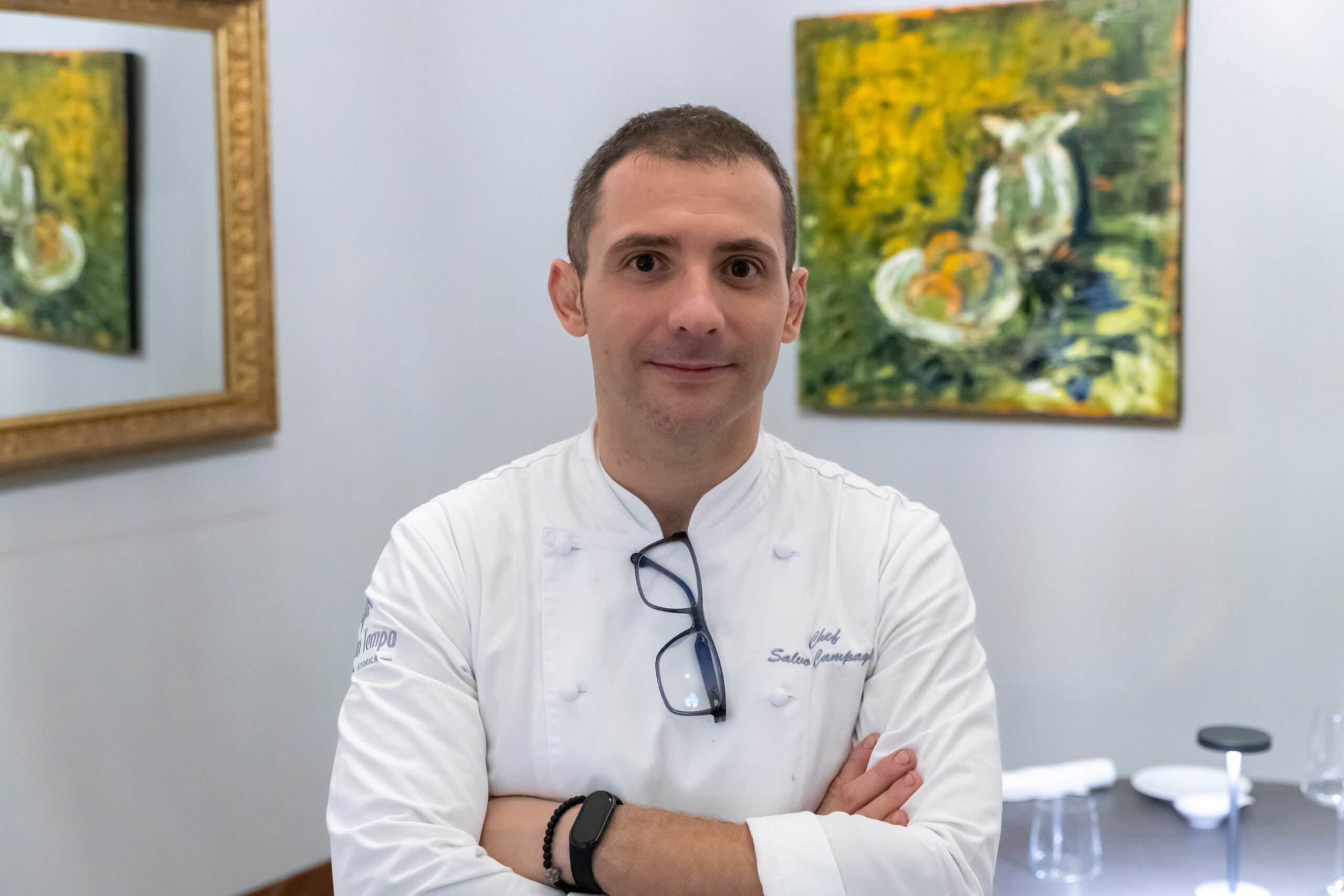 Lo chef Salvo Campagna