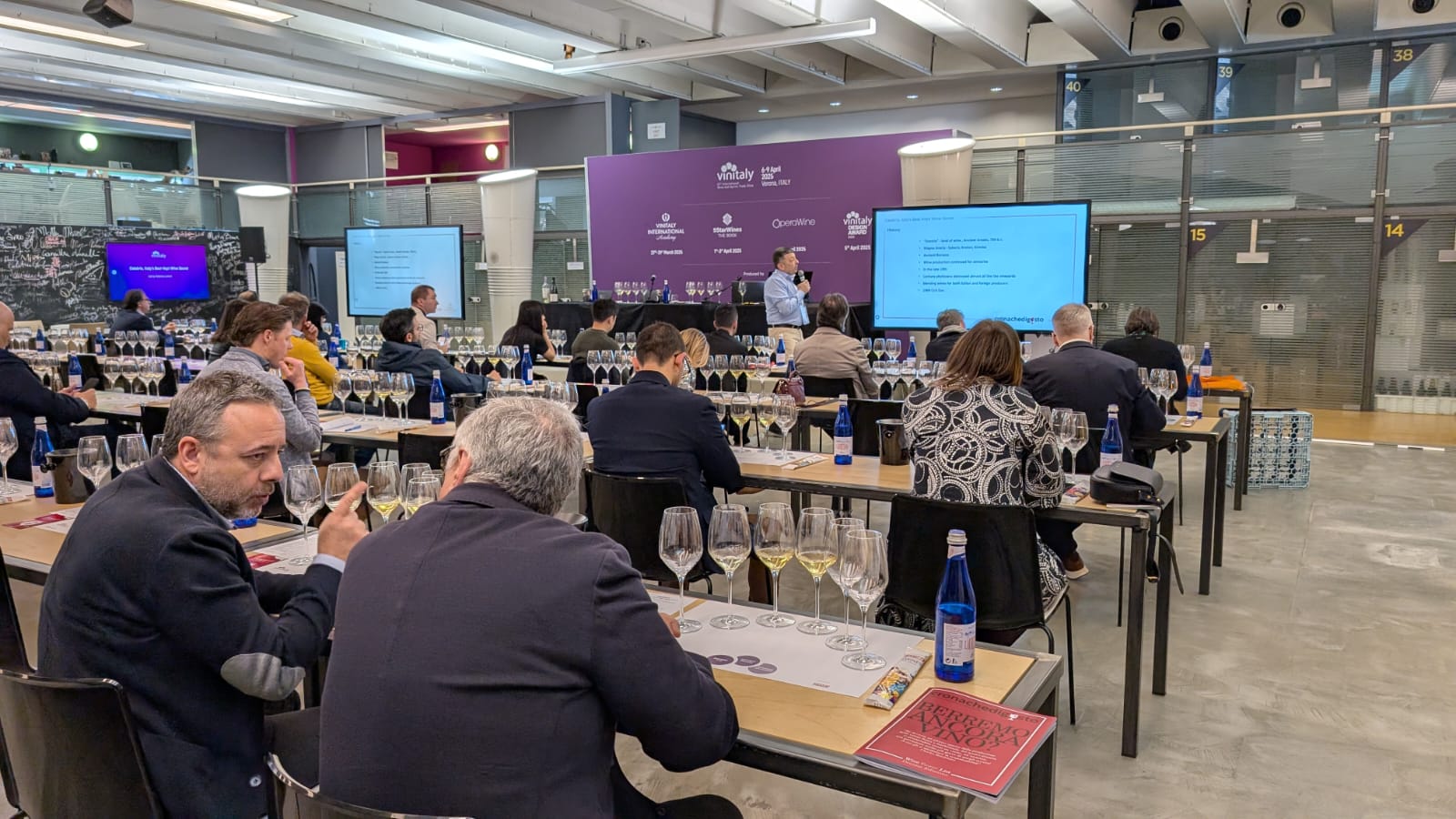 La masterclass al Vinitaly sui vini della Calabria