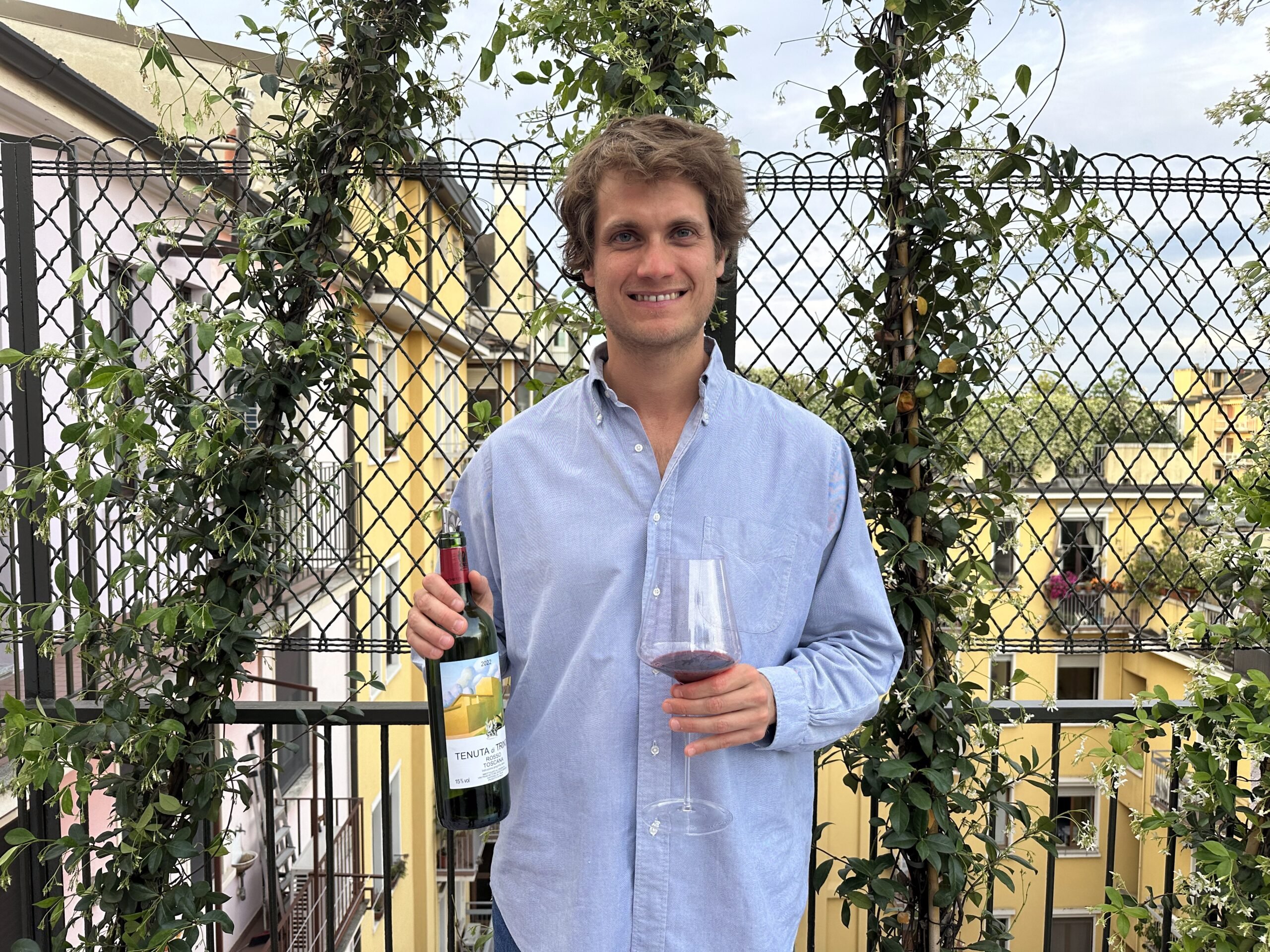 Benjamin Franchetti alla presentazione di Tenuta di Trinoro 2022