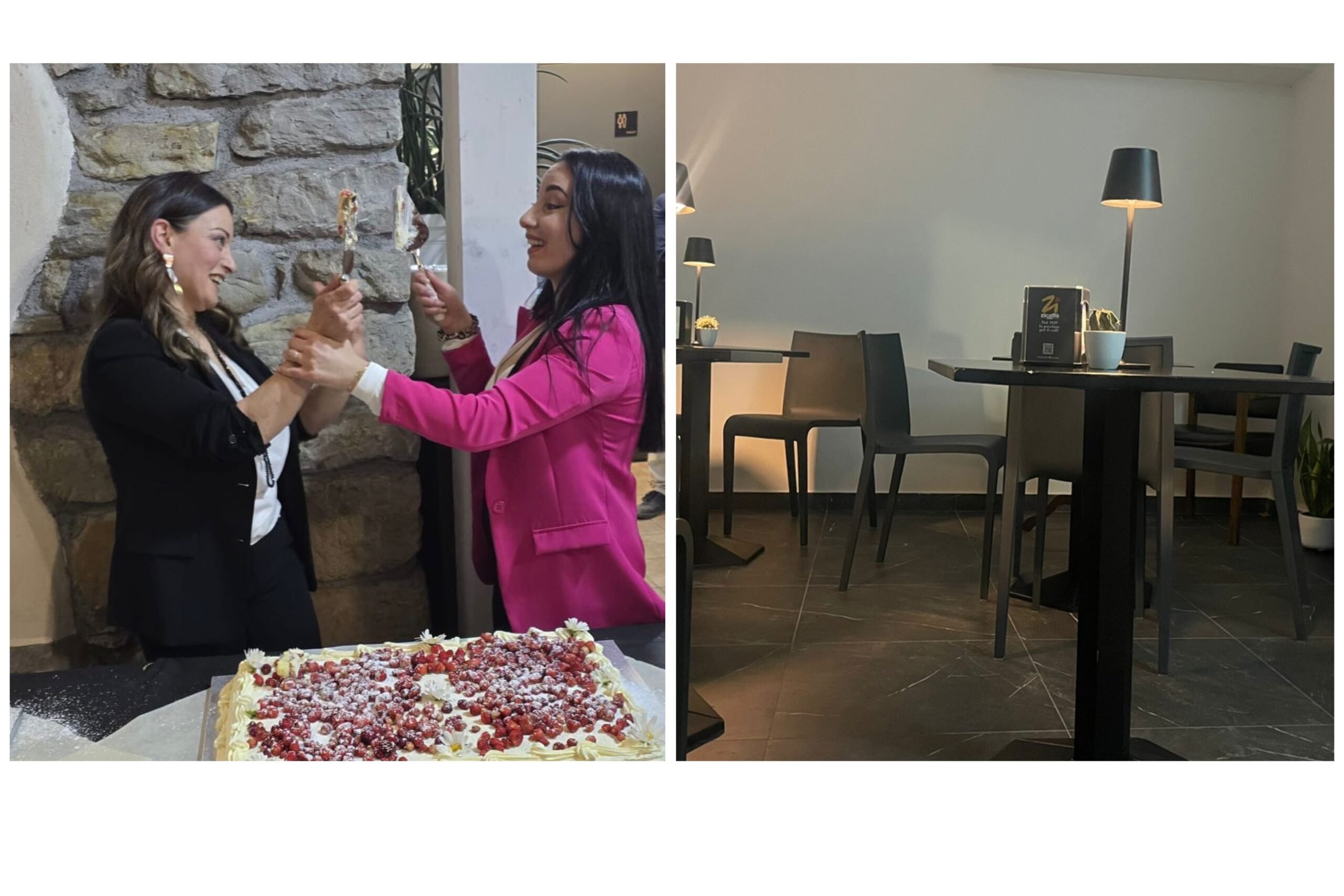 Lidia Calà e la sua nuova pasticceria Dolce Incontro a Tortorici in provincia di Messina