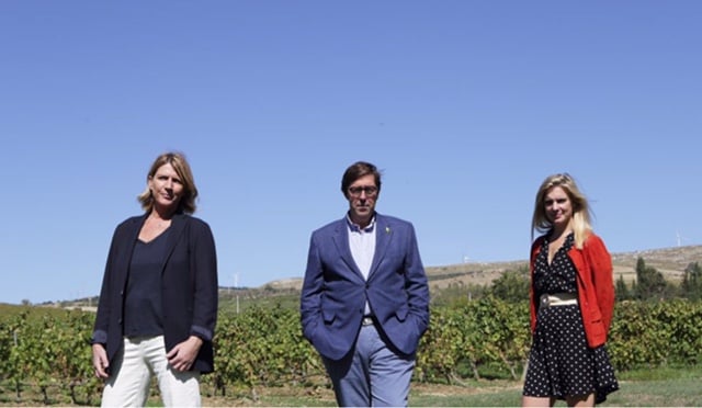 In foto Francesca Planeta, Alessio Planeta e Lorraine Oddo