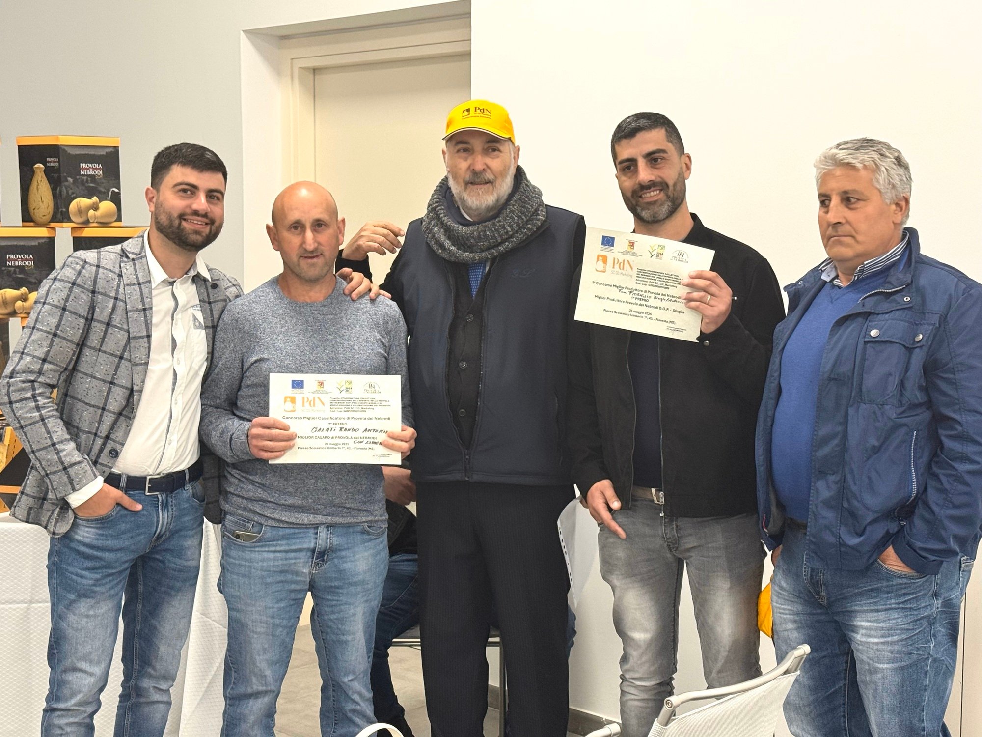 La premiazione migliori produttori provola dop