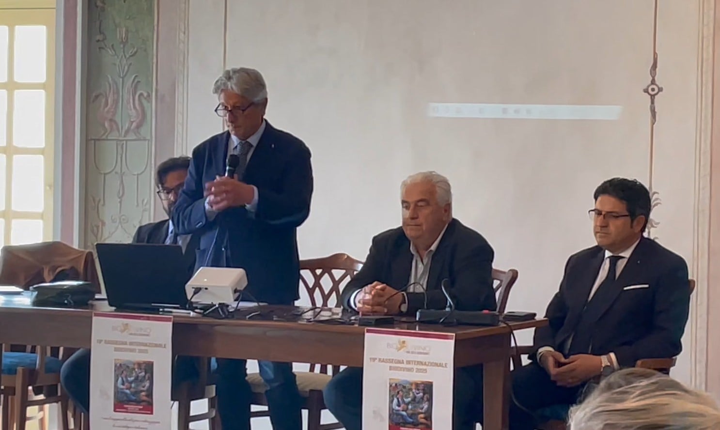 Un momento del convegno di BiodiVino 2025