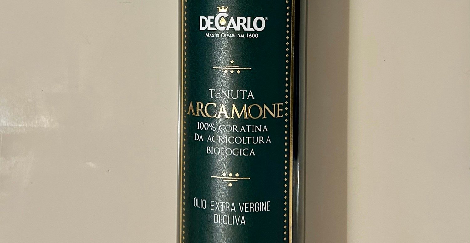 Frantoio oleario De Carlo – Tenuta Arcamone 2024 – Etichetta